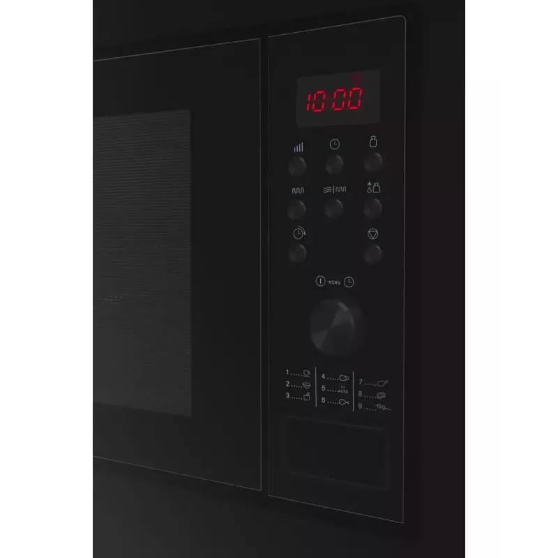 Kalusteisiin asennettava mikroaaltouuni Amica AMGB20E2GB, 800 W, 20 L