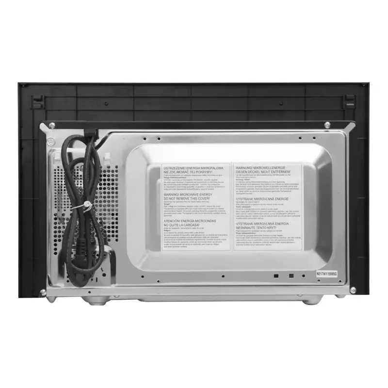 Kalusteisiin asennettava mikroaaltouuni Amica AMGB20E2GB, 800 W, 20 L