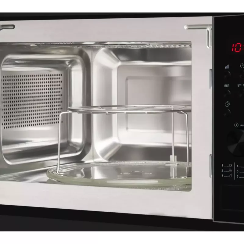 Kalusteisiin asennettava mikroaaltouuni Amica AMGB20E2GB, 800 W, 20 L