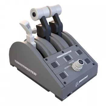 Thrustmaster TCA Quadrant Boeing Edition harmaa USB joystick PC, Xbox, Xbox One X, Xbox Series S