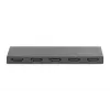 DIGITUS Ultra Slim HDMI-jakaja, 1x4, 4K/60Hz HDR, HDCP 2.2, 18 Gbps, Micro USB -virralla