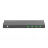 DIGITUS Ultra Slim HDMI-jakaja, 1x4, 4K/60Hz HDR, HDCP 2.2, 18 Gbps, Micro USB -virralla