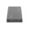 DIGITUS Ultra Slim HDMI-jakaja, 1x4, 4K/60Hz HDR, HDCP 2.2, 18 Gbps, Micro USB -virralla