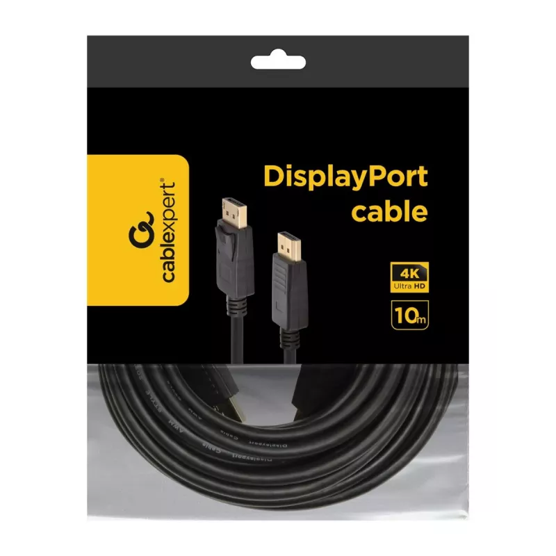 DisplayPort-kaapeli Gembird CC-DP2-10M 10 m musta