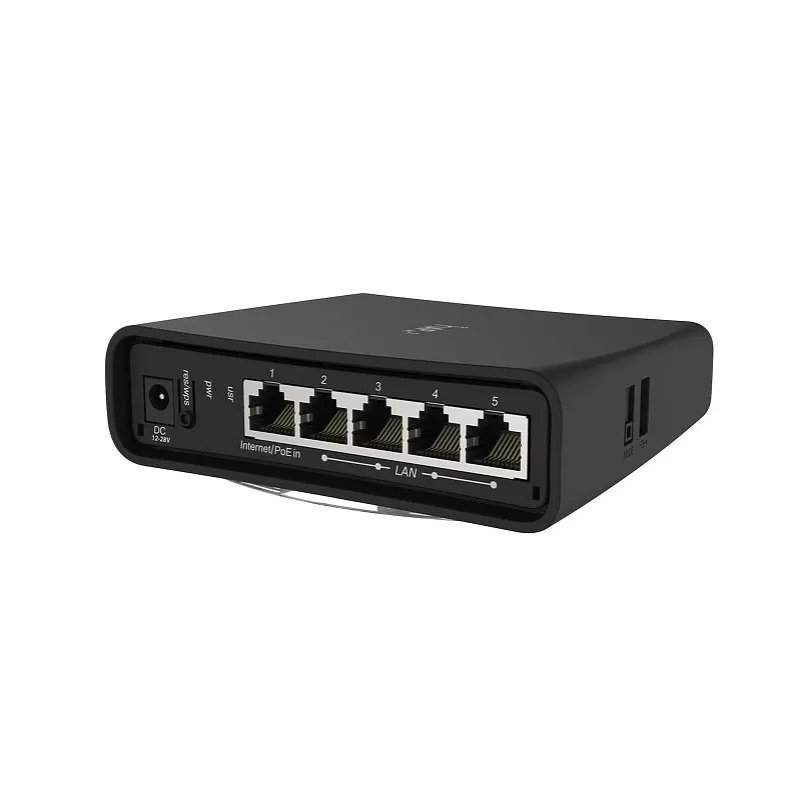 MIKROTIK Hap Ac2 Power Over Ethernet (poe) musta