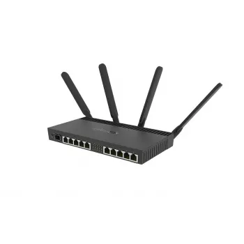 MIKROTIK langaton reititin - Rb4011igs+5hacq2hnd-ingigabit Ethernet Dual-band (2.4 GHz / 5 GHz) musta