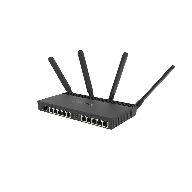 MIKROTIK langaton reititin - Rb4011igs+5hacq2hnd-ingigabit Ethernet Dual-band (2.4 GHz / 5 GHz) musta