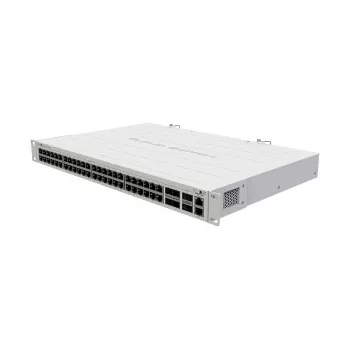 Hallittava L2 Gigabit Ethernet -kytkin MikroTik CRS354-48G-4S+2Q+RM — 48x Gigabit RJ-45, 4x SFP+, 2x QSFP+, 10G, räkkiasennus