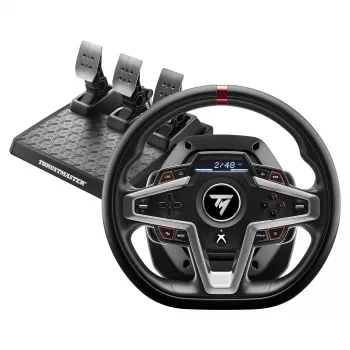 Thrustmaster T248 musta USB-ohjauspyörä + polkimet analoginen / digitaalinen PC, PlayStation 4, PlayStation 5
