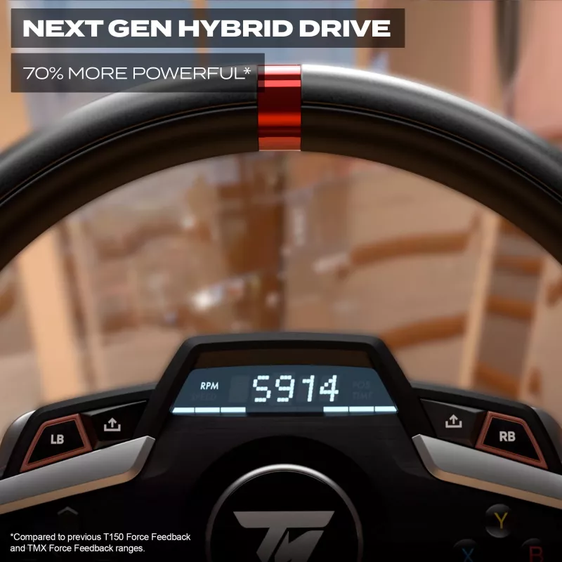 Thrustmaster T248X kilpa-ajoratti polkimilla, Xbox/PC, musta