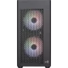 Aerocool HEXFORMBKV2 Micro ATX -tietokonekotelo 3 tuuletinta FRGB musta