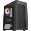 Aerocool HEXFORMBKV2 Micro ATX -tietokonekotelo 3 tuuletinta FRGB musta