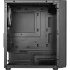 Aerocool HEXFORMBKV2 Micro ATX -tietokonekotelo 3 tuuletinta FRGB musta
