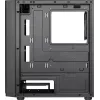 Aerocool HEXFORMBKV2 Micro ATX -tietokonekotelo 3 tuuletinta FRGB musta