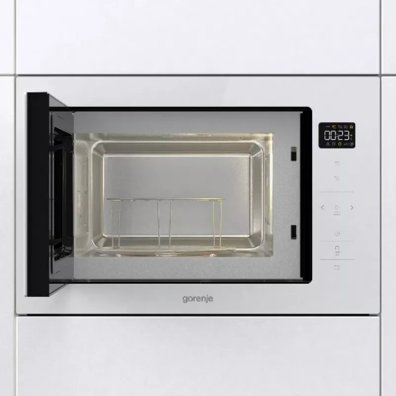 Gorenje BM251SG2WG valkoinen grillimikroaaltouuni sisäänrakennettu 25 L 900 W