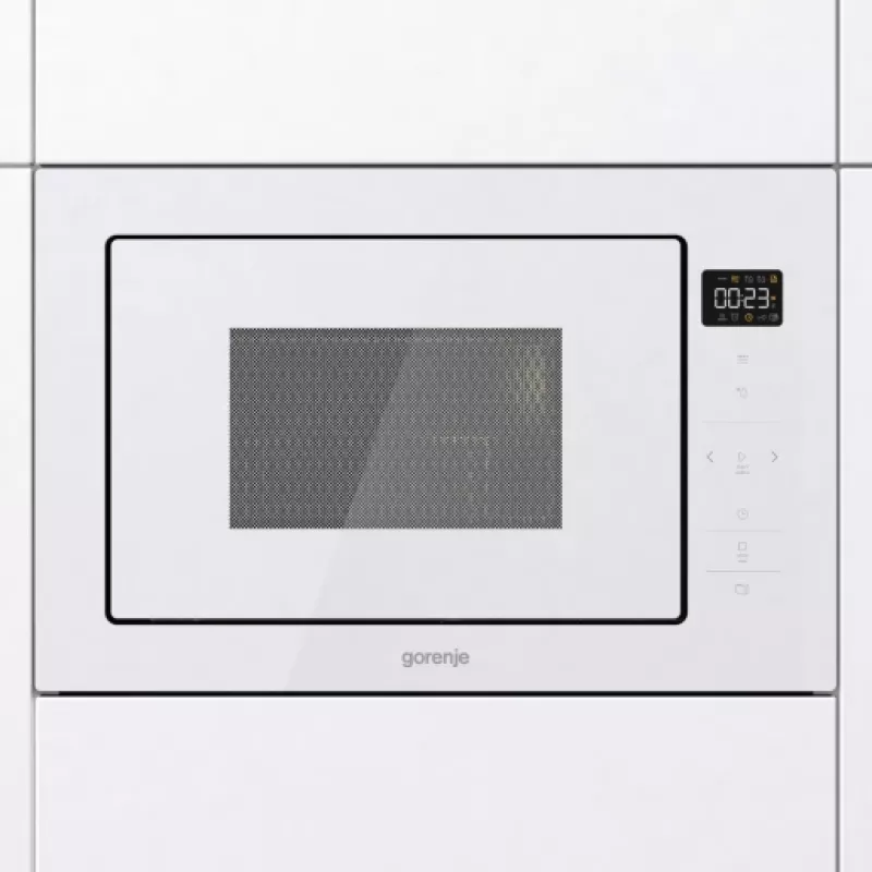 Gorenje BM251SG2WG valkoinen grillimikroaaltouuni sisäänrakennettu 25 L 900 W