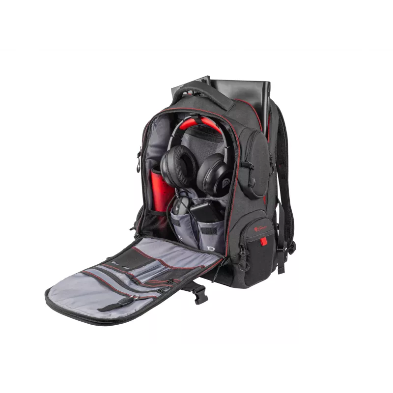 GENESIS Pallad 550 43,9 cm (17,3 tuumaa) reppu musta, punainen