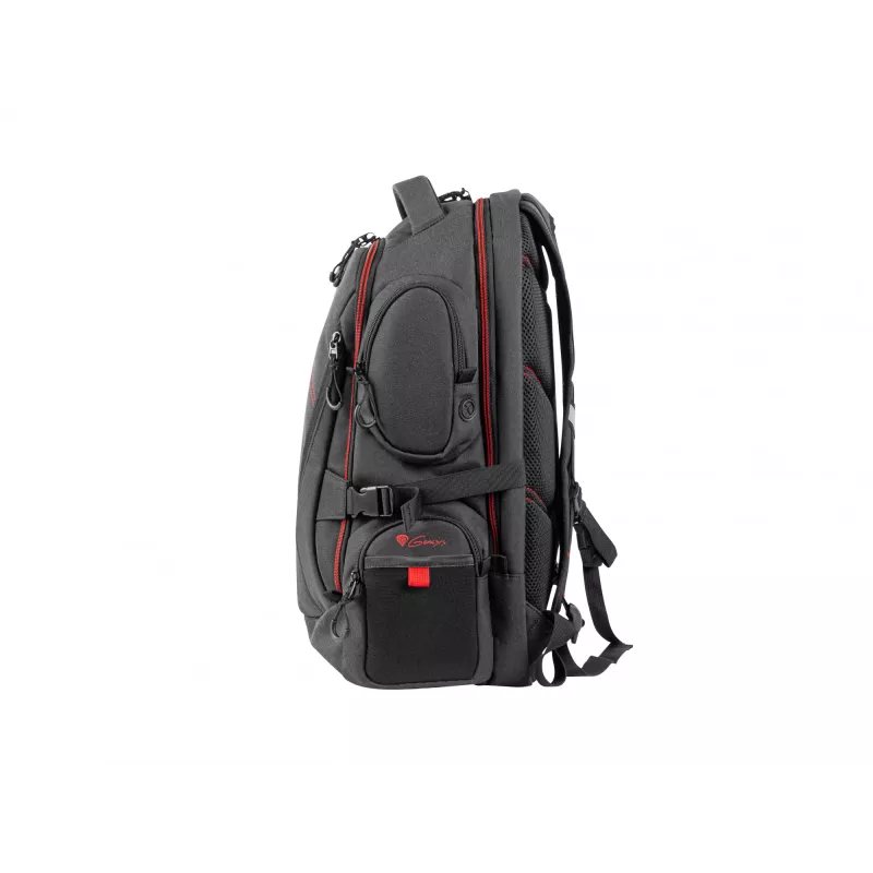GENESIS Pallad 550 43,9 cm (17,3 tuumaa) reppu musta, punainen