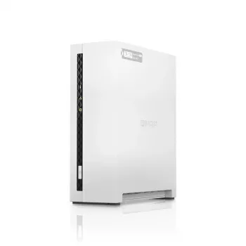 QNAP TS-133 NAS/tallennuspalvelin Tower Cortex-A55 2 GB DDR4 0 TB QNAP Turbo System valkoinen