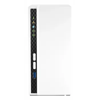 QNAP TS-233 NAS/tallennuspalvelin Tower ARM Cortex-A55 2 GB 0 TB QNAP QTS valkoinen