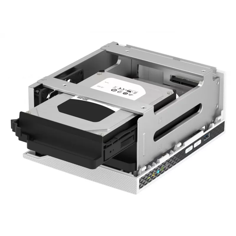 QNAP TS-233 NAS/tallennuspalvelin Tower ARM Cortex-A55 2 GB 0 TB QNAP QTS valkoinen