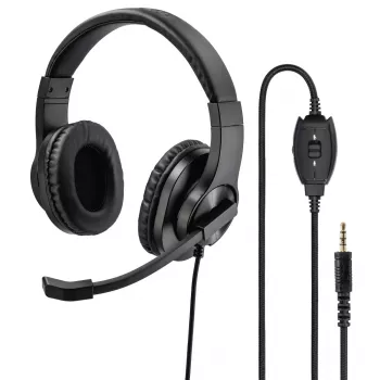Hama HS-P350 headset johdollinen pään yli puettava pelaaminen musta