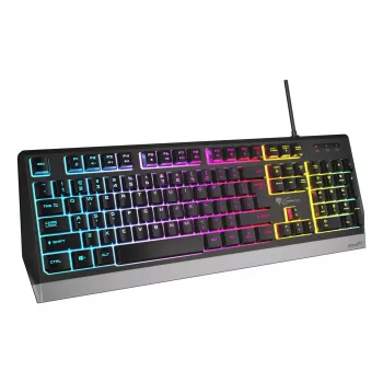 GENESIS Rhod 300 RGB näppäimistö pelaaminen USB QWERTY englanti musta
