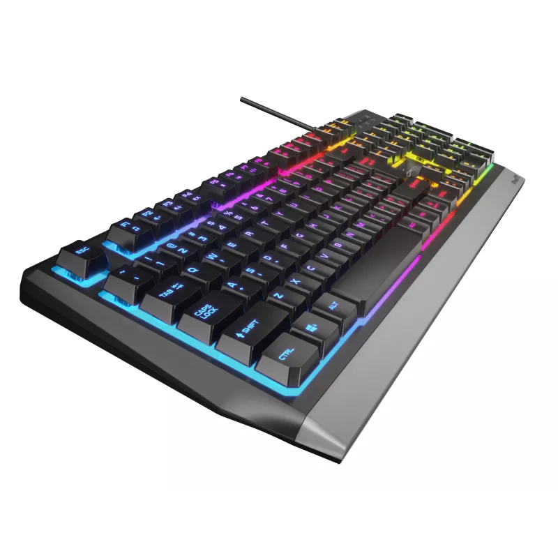 GENESIS Rhod 300 RGB näppäimistö pelaaminen USB QWERTY englanti musta