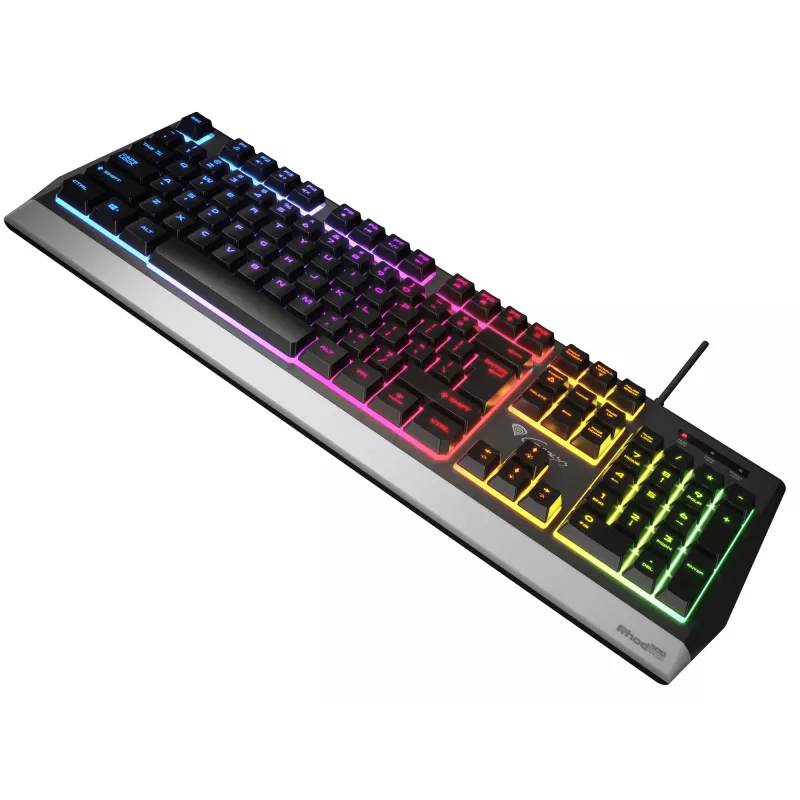 GENESIS Rhod 300 RGB näppäimistö pelaaminen USB QWERTY englanti musta