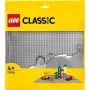 LEGO rakennuslevy 11024 — Classic harmaa peruslevy 48x48 nastaa (380 × 380 mm)