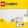 Rakennuslevy LEGO 11026 — peruslevy 32x32 nastaa, valkoinen