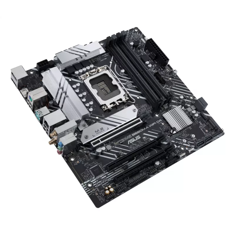 Emolevy ASUS PRIME B660M-A WIFI D4 — Intel B660, LGA 1700, micro ATX, DDR4, 4 DIMM, Wi‑Fi 6, 2x M.2