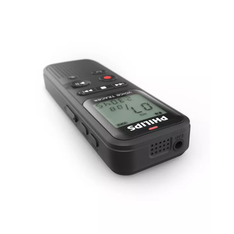 Philips VoiceTracer 8 kHz musta