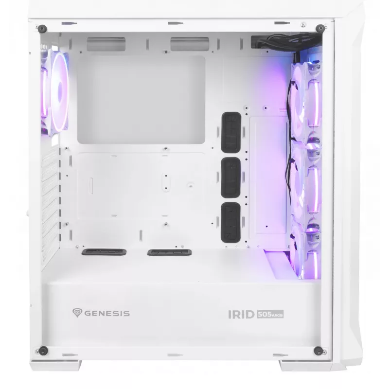 GENESIS Irid 505 ARGB Midi Tower valkoinen