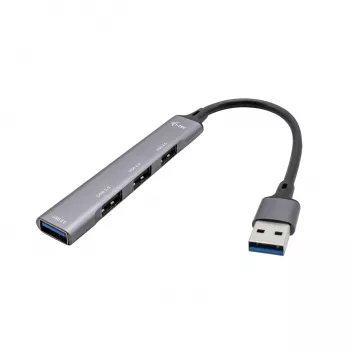 i-tec metalli USB 3.0 -keskitin 1x USB 3.0 + 3x USB 2.0