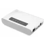 DIGITUS 2-porttinen USB 2.0 WLAN-verkkopalvelin NAS USB-keskitin tulostinpalvelin