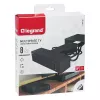 Legrand 049430 jatkojohto 2 m 8 pistorasiaa sisäkäyttöön musta