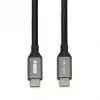 USB-C–USB-C-kaapeli IBOX IKUMTC31G2 USB 3.2 Gen 2, 1 m, musta