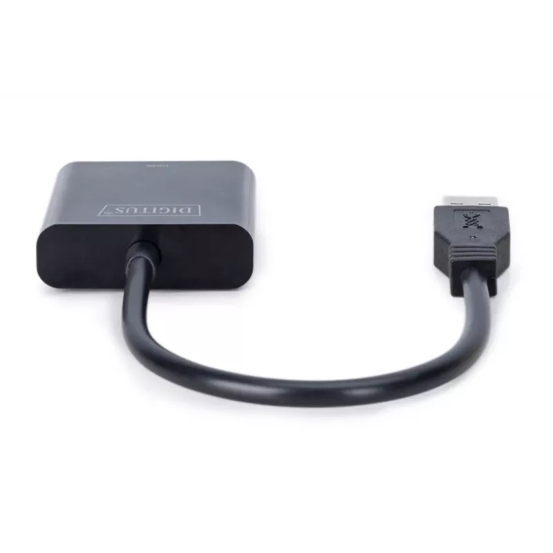 DIGITUS USB 3.0 - HDMI-sovitin tulo USB, lähtö HDMI, resoluutio jopa 1080p
