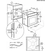 Electrolux EOF3H50BX 65 L ruostumaton teräs