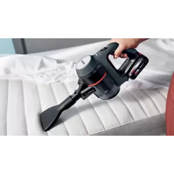 Bosch BBS712A akkuimuri / sähköluuta 2-in-1 varsi-imuri akku kuiva hygienia-suodatin pussiton 0,3 L grafiitti