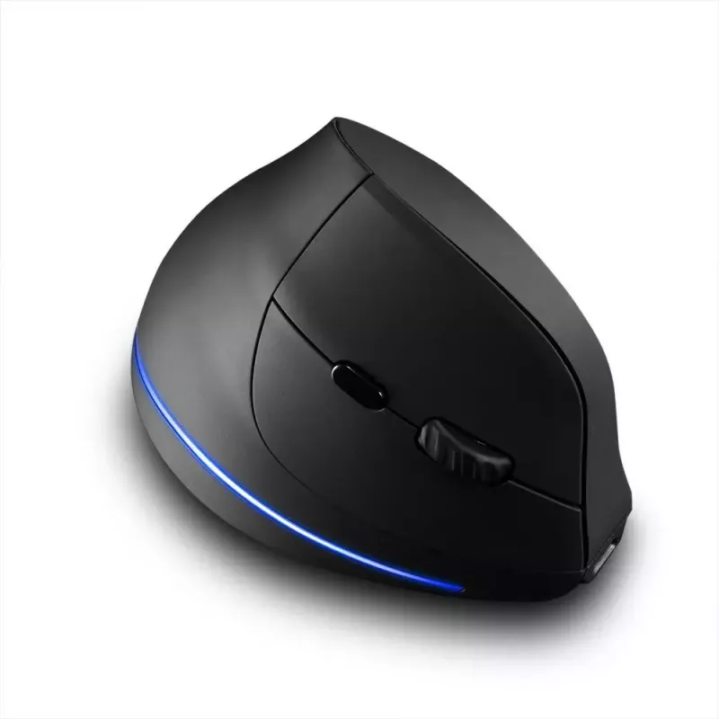 Langaton pystyhiiri MEDIA-TECH MT1123, musta, 2400 DPI, 5 painiketta, RF-USB-vastaanotin