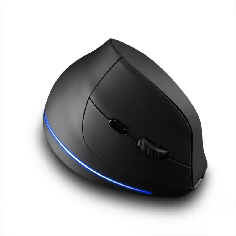 Langaton pystyhiiri MEDIA-TECH MT1123, musta, 2400 DPI, 5 painiketta, RF-USB-vastaanotin