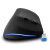 Langaton pystyhiiri MEDIA-TECH MT1123, musta, 2400 DPI, 5 painiketta, RF-USB-vastaanotin