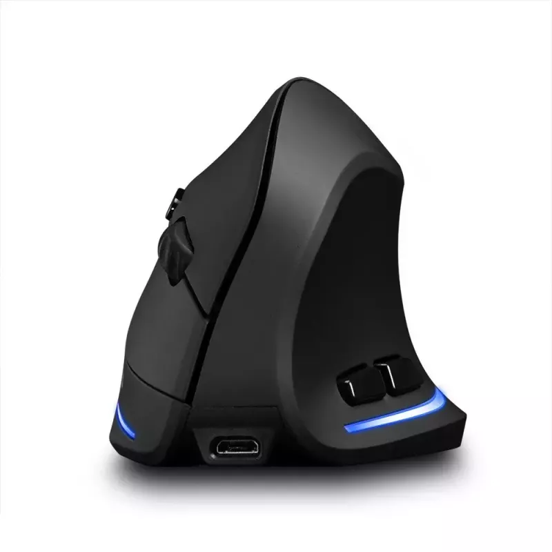 Langaton pystyhiiri MEDIA-TECH MT1123, musta, 2400 DPI, 5 painiketta, RF-USB-vastaanotin