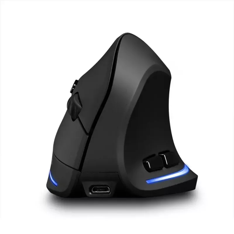 Langaton pystyhiiri MEDIA-TECH MT1123, musta, 2400 DPI, 5 painiketta, RF-USB-vastaanotin