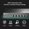 Hallitsematon kytkin TP-Link TL-SX105 5-porttinen 10G pöytäkytkin