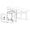 Beko BDIN38521Q täysintegroitu astianpesukone, 15 astiastosarjaa, 44 dB