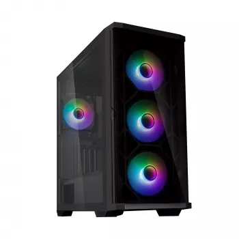 Zalman Z10 DUO PC-kotelo Midi Tower musta