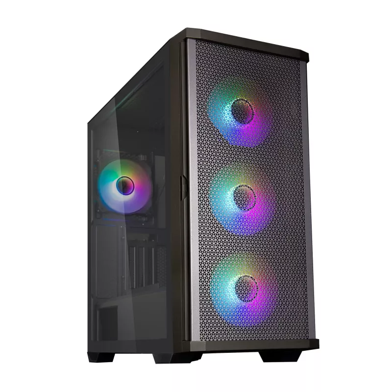 Zalman Z10 DUO PC-kotelo Midi Tower musta